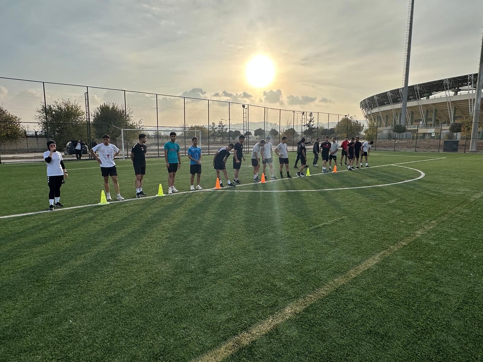 İL  HAKEMLERİNE FIFA ATLETİK TESTİ YAPILDI.